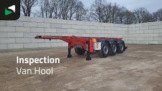 Van Hool 20Ft container chassis semi-trailer | Image 4 - Autoline