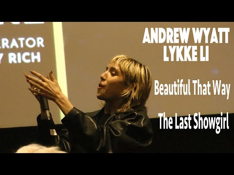Andrew Wyatt and Lykke Li performing “Beautiful That Way” from The Last Showgirl November 19, 2024