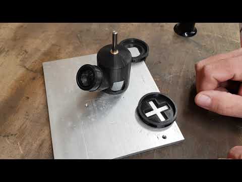 Optical Centre Punch DIY. (STL files available by request via my email. See intro on latest videos )