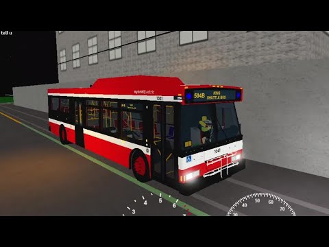 Roblox TTC 504B King to Broadview Station Orion VII HEV