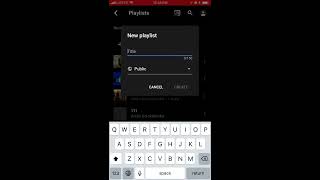 How to create a PRIVATE PLAYLIST on YOUTUBE MUSIC?
