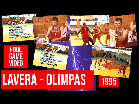 LKL. Kauno Lavera - Plungės Olimpas 1995 m.