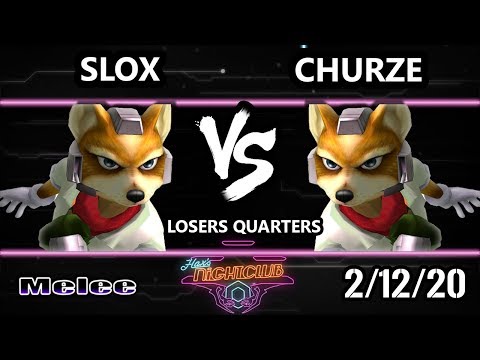 Hax’s Nightclub S1E7 Losers Quarters - Churze (Fox) Vs. Slox (Fox) Smash Melee - SSBM