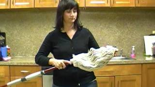 Twist Mop by Quickie- how to replace mop head