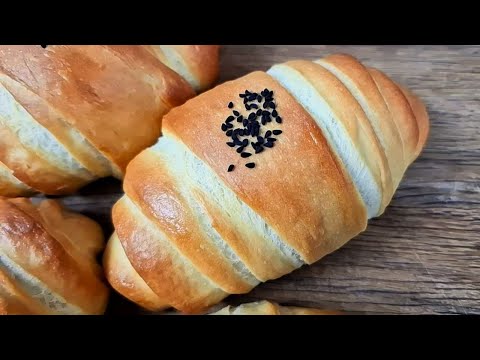 Soft & Fluffy Homemade Rolls with Olive Oil and Black Cumin — Ready in Under 2 Hours
