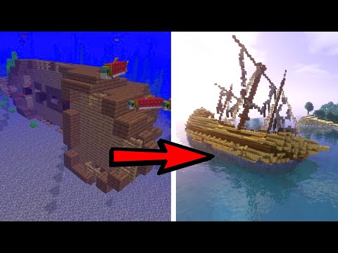 Miles Playz - I Made Better Shipwrecks Spawn | Minecraft 1.18
