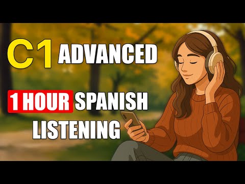 1 Hour (C1 Level) Advanced Spanish Listening Practice | C1 Spanish Podcast for Fluency