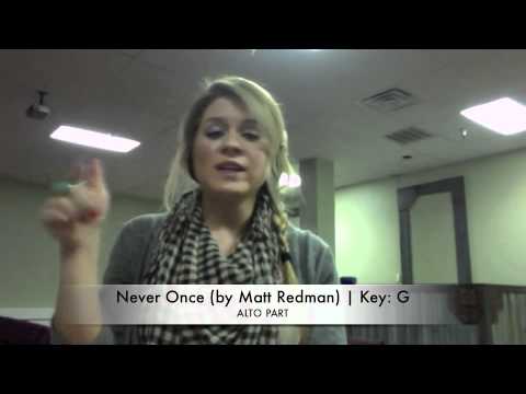 Never Once (G) - Alto Part