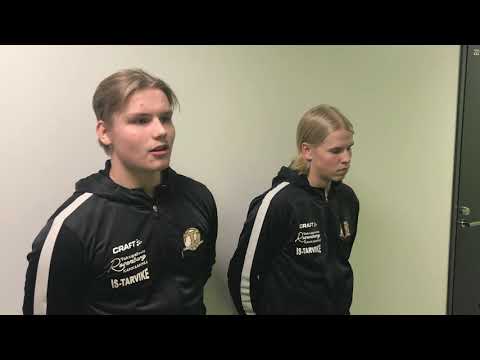 Atte Piisi ja Santeri Heinimäki haastattelussa