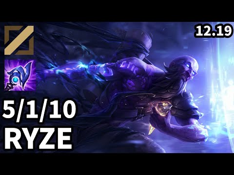 Ryze Mid vs Yone - Ranked Master - Patch KR 12.19