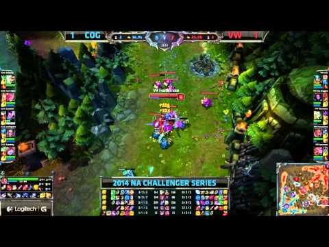 COGnitive Gaming vs vVv Gaming White | Game 3 Quarter Final NA Challenger Series #1 | COG vs VVV G3