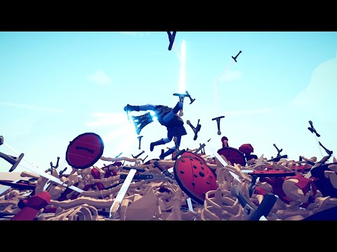 ►TABS◄ One Swordmaster vs 100 Units | Totally Accurate Battle Simulator