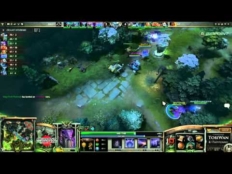 Kaipi vs Bro   Bigpoint Battle DOTA 2   TobiWan & Clairvoyance