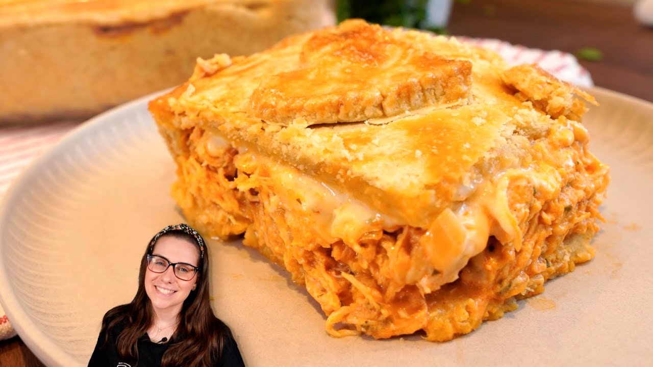 EMPADÃO DE FRANGO A MELHOR RECEITA! DERRETE NA BOCA, SUPER CREMOSO!