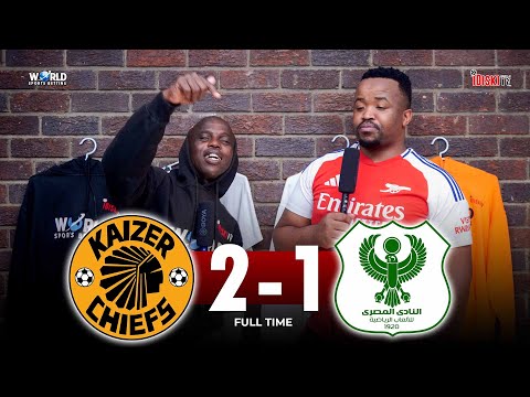 The Referee Decided The Game | Kaizer Chiefs 2-1 Al Masry | Junior Khanye