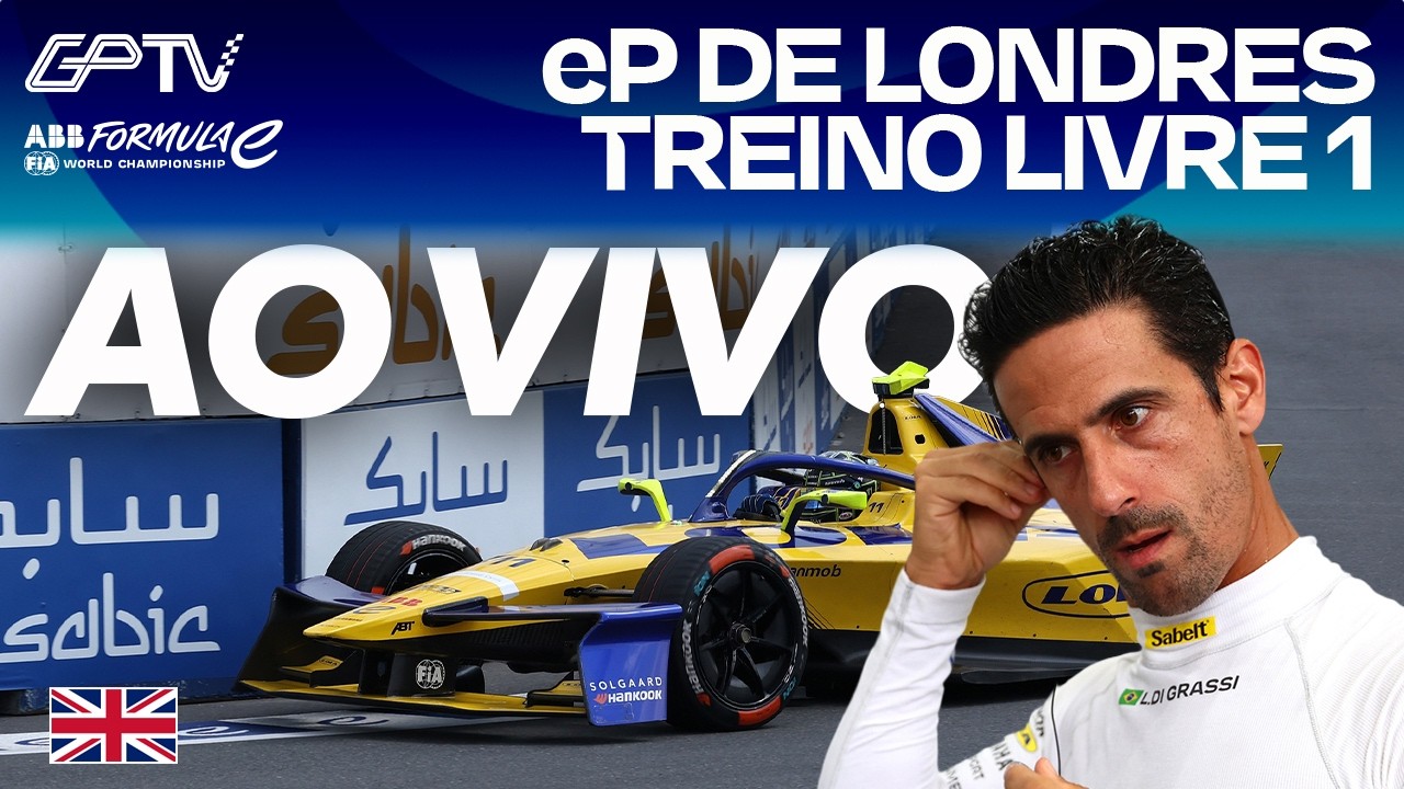 FÓRMULA E 2026 | TL1 eP DE LONDRES COMPLETO E COM IMAGENS E DRUGOVICH | 16ª ETAPA