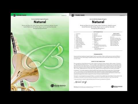 Natural, arr. Michael Kamuf -- Score & Sound