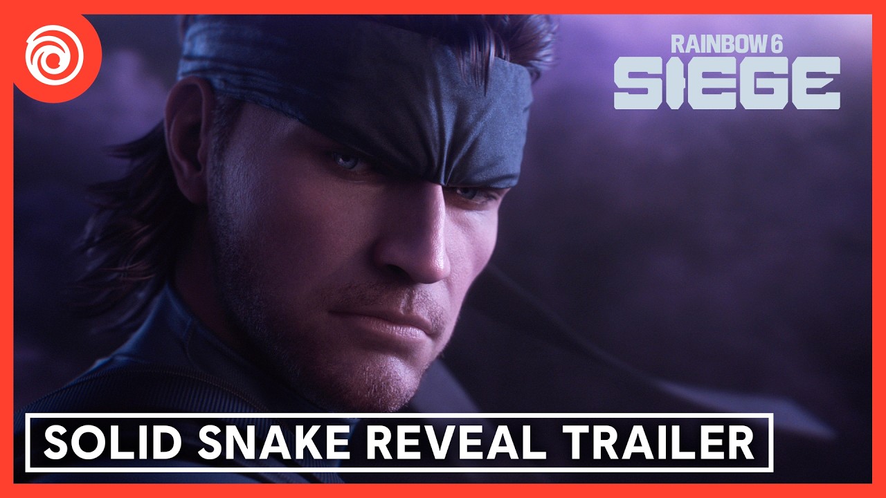 Rainbow Six Siege: Solid Snake Reveal Trailer - YouTube