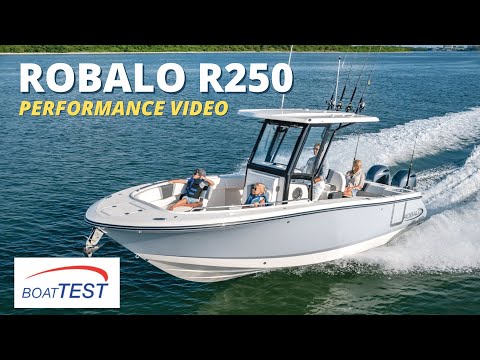 Robalo R250 Test Video 2023 by BoatTEST.com