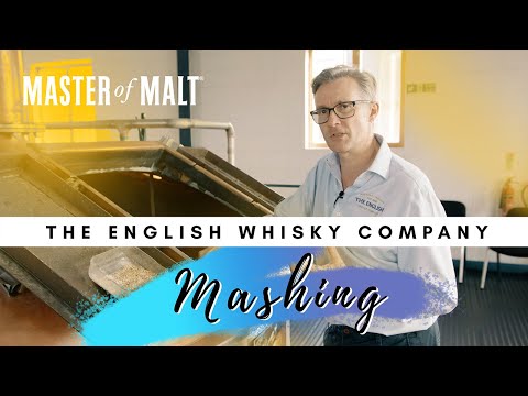 We find out all about mashing at The English Whisky Company