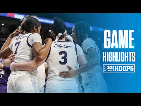 Penn State at Michigan | Highlights | Big Ten Women's Basketball | 02/22/2025