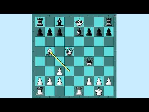 Podsećanje na Bodenov mat ~ LASKER vs ENGLUND ~ Igra četiri skakača # 1418