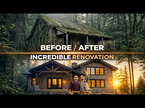 This Destroyed Forest House Became STUNNING | Complete Renovation