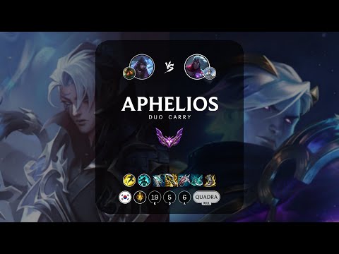 Aphelios ADC vs Varus - KR Master Patch 13.6