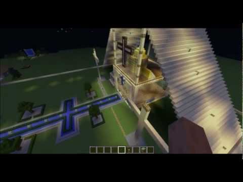 Minecraft-Megabuild ★Huge$Modern$Church★