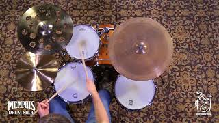 Video thumbnail for Sabian 18" XSR O-Zone Crash Cymbal - 1119g (XSR1800B-1012518G) by Memphis Drum Shop