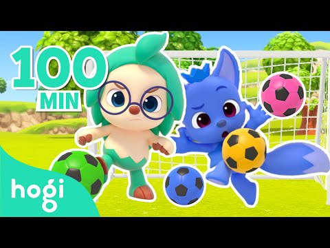 [for TV] Learn Colors with Soccer Balls and More｜Color Balls｜Soccer Special ⚽️ 🏆｜Pinkfong & Hogi