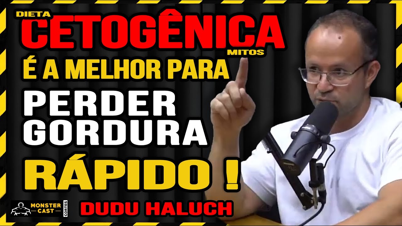 DIETA CETOGÊNICA É A MELHOR E MAIS RÁPIDA PARA EMAGRECER !? | DUDU HALUCH