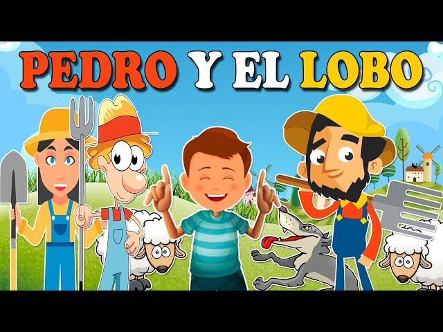 Vídeo relacionado con Pedro y el lobo (el pastor mentiroso): Cuentos clásicos: Cuentos tradicionales: Libro infantil para niños de 2-5 años: Con texto rimado