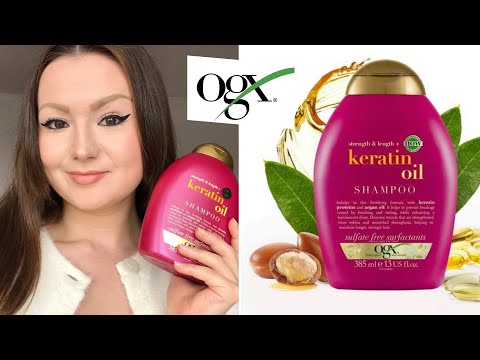OGX Anti breakage Keratin Oil Shampoon - Review 🌸