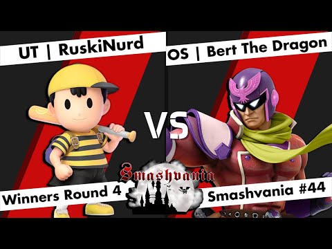 UT | RuskiNurd (Ness) vs OS | Bert The Dragon (Captain Falcon) - WR4 - Smashvania #44