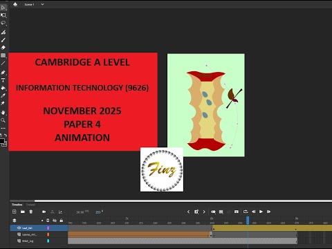 A Level IT 9626  November 2025 Paper 4 - Animation