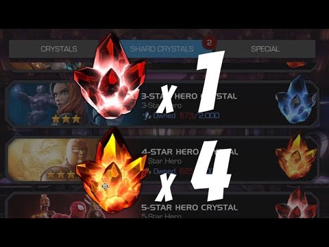 5 Star and 4 Star Crystal Opening - Marvel Contest of Champions