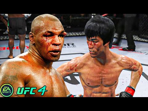 UFC 4 | Bruce Lee VS Mike Tyson |  EA SPORTS UFC 4