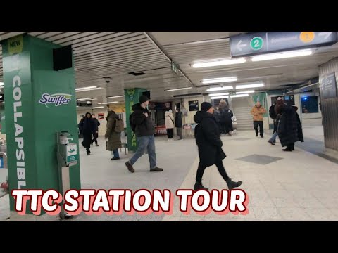 TTC Bloor-Yonge Subway Station Tour 