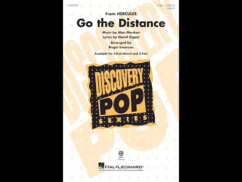 Go The Distance (From “Hercules”) (2-Part Choir) - Arranged by Roger Emerson