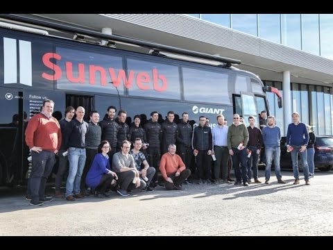 Team Sunweb persmoment en meet&greet @ Renson