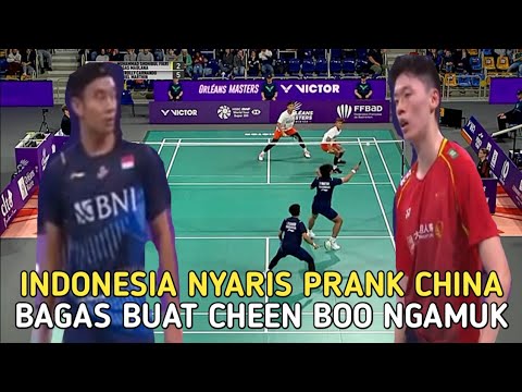 MUHAMMAD SHOHIBUL FIKRI/BAGAS MAULANA vs CHEN BO/LIU YI -Final Oerlans Master 2023
