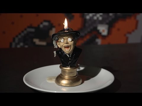 Indiana Jones Face-melting Candle Time Lapse