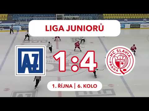 Liga juniorů, 6. kolo: AZ Havířov – HC Slavia Praha 1:4