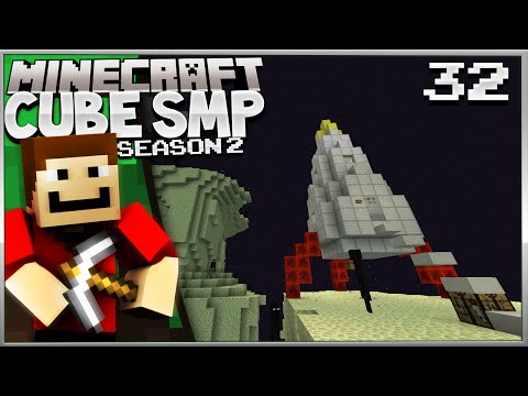 Minecraft: Cube SMP - E32 - Landing on Easter Island!
