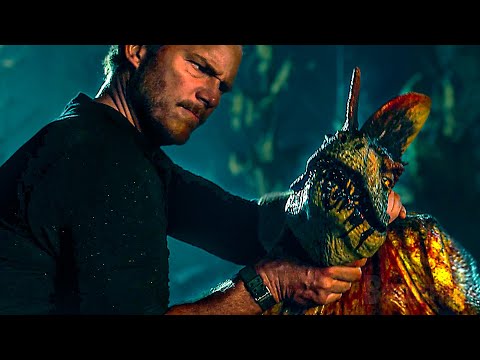 Chris Pratt : The Dino Master (Top 4 Jurassic World 3 scenes) 🌀 4K | DINOSAUR Movie