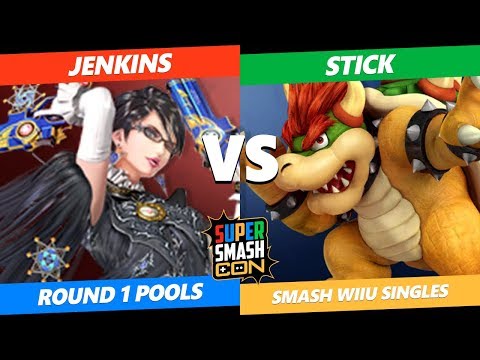 SSC 2019 SSB4 -  Jenkins (Bayonetta) VS  Stick (Bowser) Smash WiiU Round 1 Pools