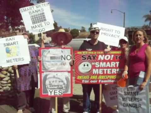 CEP's Smart Meter Protest in Encinitas, CA