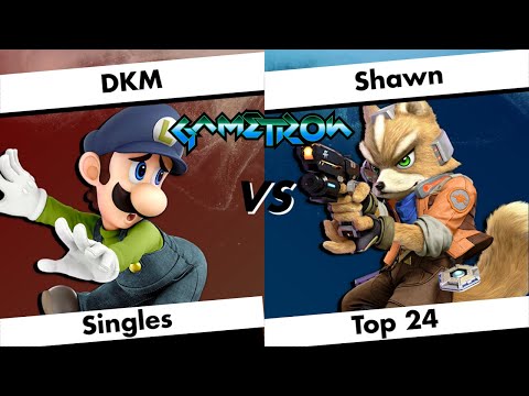 Gametron 2021 SSBU - TwT | DKM (Luigi) vs LST | Shawn (Fox) Smash Ultimate Top 24