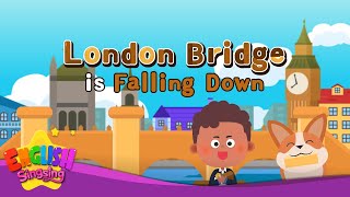London Bridge is Falling Down - Lyrics & Karaoke - Fun Nursery Rhymes for Kids - Cartoon Rhymes